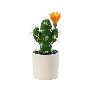 Künstlicher Kaktus – künstlicher Kaktus, dekorativ, modern, realistisch, Kaktusornament für , Schreibtisch und Tisch, Innengrün, pflegeleicht, perfekt