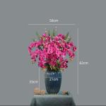 Kunstblumen Künstliche Blumen, Ochiden, Pflanzen, künstliche Orchidee im Topf, Pflanzen, Bonsai, schöne Dekoration für Hochzeit, Büro, Zuhause für jeden Anlass