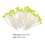 1 Satz Foto-Requisiten Home Decor Wohnungsdeko Gefälschtes Gemüse Realistisches Gemüse Künstliche Sojasprossen-Ornament Rustikale Küchendekoration Plastik Light Green 50 Stüc