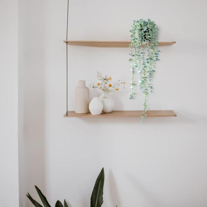 Hangende Planten Kunstmatige Decor Nep Ingemaakte Hangende Wijnstokken Levensecht Groen voor Nieuwe Woondecoratie 2 STKS Lichtgroen