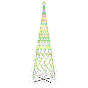Kerstconus kleurrijk 3000 LED 230x800 cm