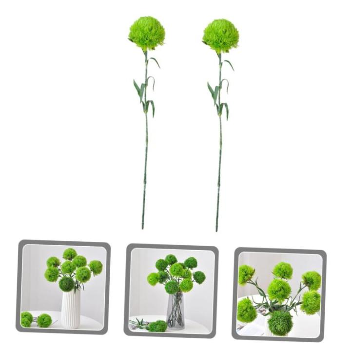 2st Formschnittkugeln Pflanzen Äste Künstliche Pflanzen Drinnen Grüne Kugeln Künstliche Pflanzendekoration Grüne Topiary-Kugeln Gefälschter Formschnittbaum Light Green Weich-