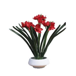 Kunstblumen Simulations-Fälschungsblume, künstliche Bonsai-Pflanzen mit Keramiktopf, Narzissen-Blumenarrangements für Hochzeitsfeiern zu Hause für jeden Anlass