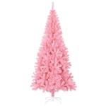Christbaum künstlich,USB Weihnachtsbaum,Tannenbaum,Künstlicher Weihnachtsbaum mit Ständer Rosa 180 cm PVCchristmas Tree,Weihnachtsbaum mit Beleuchtung,
