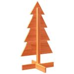 Weihnachtsbaum Weihnachtsdekoration Weihnachtsdeko Weihnachtsdekoration Baum Weihnachtsdekoration Holz zum Schmücken 80 cm Massivholz KieferWachsbraun