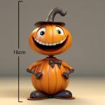 16cm Große Kürbis Figur Statue Neue Kürbis Figuren Harz Handwerk Ornament Desktop Dekoration Requisiten Geschenke für Halloween Thanksgiving Geburtstag