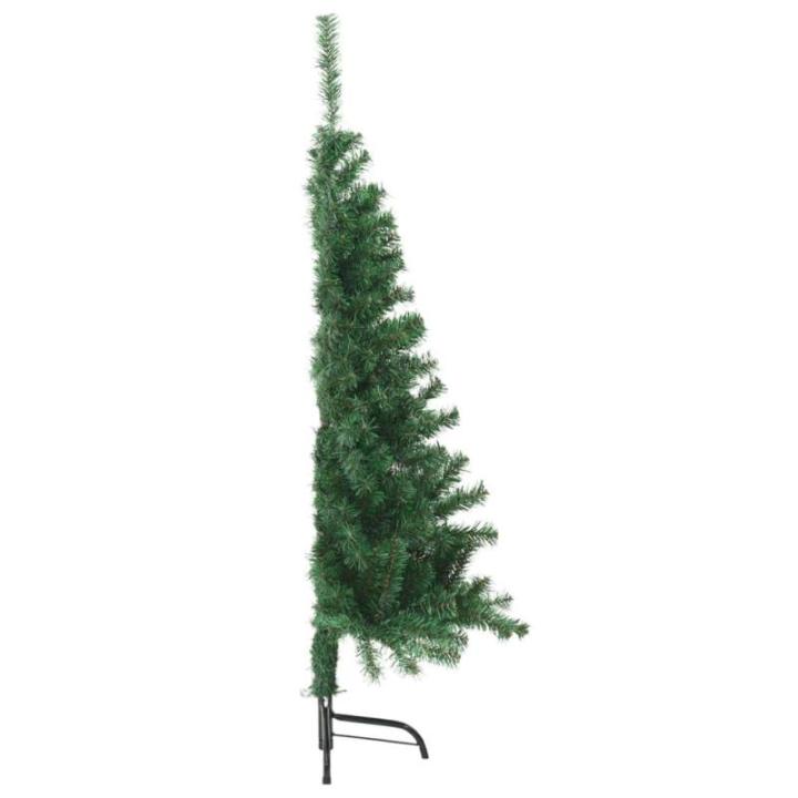 Mini Tannenbaum,Fairy Tree Weihnachtsbaum,Künstlicher Halber Weihnachtsbaum mit Ständer Grün 120 cm PVCGeeignet für Patio, Schlafzimmer, Wohnzimmer, Weihnachten