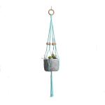 Handgemaakte Macramé Bedrijfshanger Bloem / Pot Hanger Pot Vak voor Wanddecoratie Count/Tuin Pothouder voor Planten (Kleur: DTC1015)
