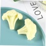 5 Teiliges Blumenkohl Modell Realistisches Spiel Lebensmittelsimulation Gemüse Brokkoli Spielzeug Lebensechtes Gemüse Gefälschte Salatsimulation Brokkolischeibe