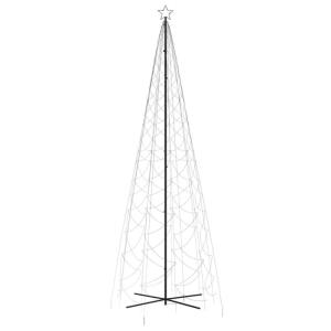 Mobili Weihnachtsbaum mit farbigem Kegel, 1400 LEDs, 160 x 500 cm, Weihnachtsdekoration, Weihnachtsbaum, künstlicher Weihnachtsbaum, dünner Ständer