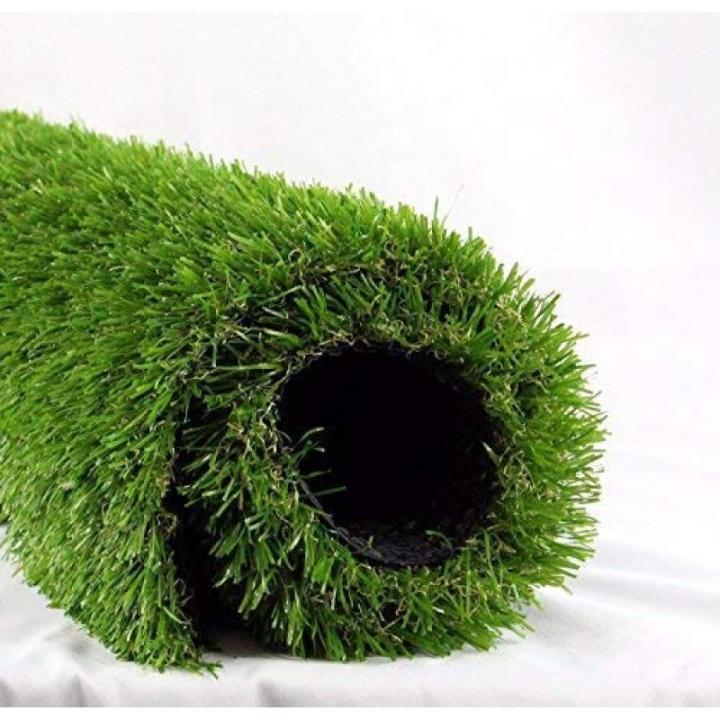 Kunstrasen Kunstrasen mit 35 cm Florhöhe 17 x 6 m (132 m²) realistische und Dicke synthetische Kunstrasenmatte für Gartenlandschaften im Innen- und Außenbereich