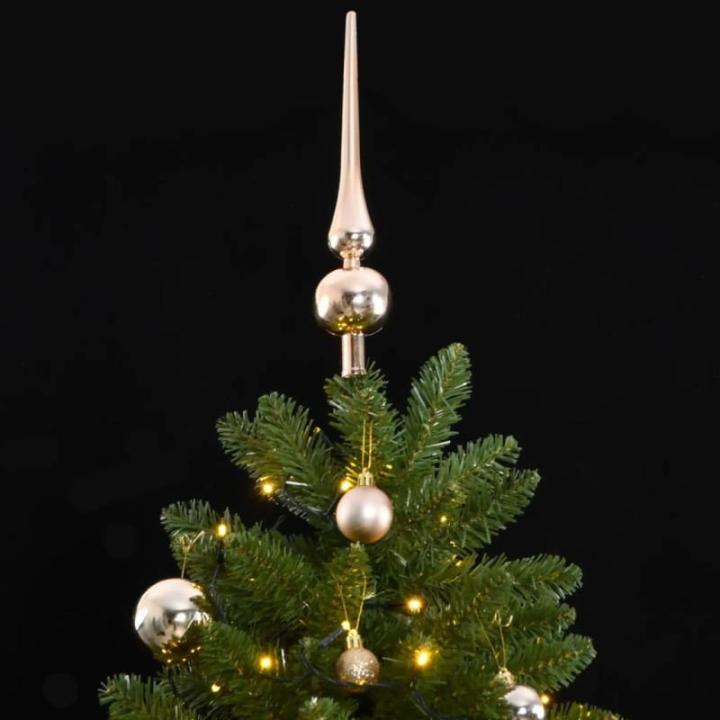 Künstlicher Weihnachtsbaum, Tannenbaum, Christbaum mit Metallständer, Weihnachtsdeko Kunstbaum, 300 LEDs 300 cm