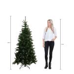 788041 Kunstkerstboom Forest Frosted Pine Hoogte 185 cm Diameter 130 cm, Takken 942, groen