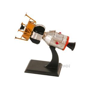 Raumschiffmodell Apollo 11 – EIN maßstabsgetreues Modell aus hochwertigem Eisen – Elegantes Dekorationsstück für Jede Umgebung – 8,5 L x 4 B x 8,5 H Zoll