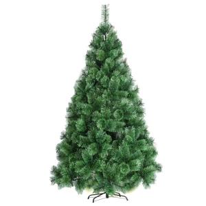 Künstlicher Weihnachtsbaum, luxuriöser, verschlüsselter künstlicher Weihnachtsbaum aus PVC, Neujahrsdekoration für zu Hause (Farbe: Grün, Größe: 240 cm) (Grün 150 cm), mod