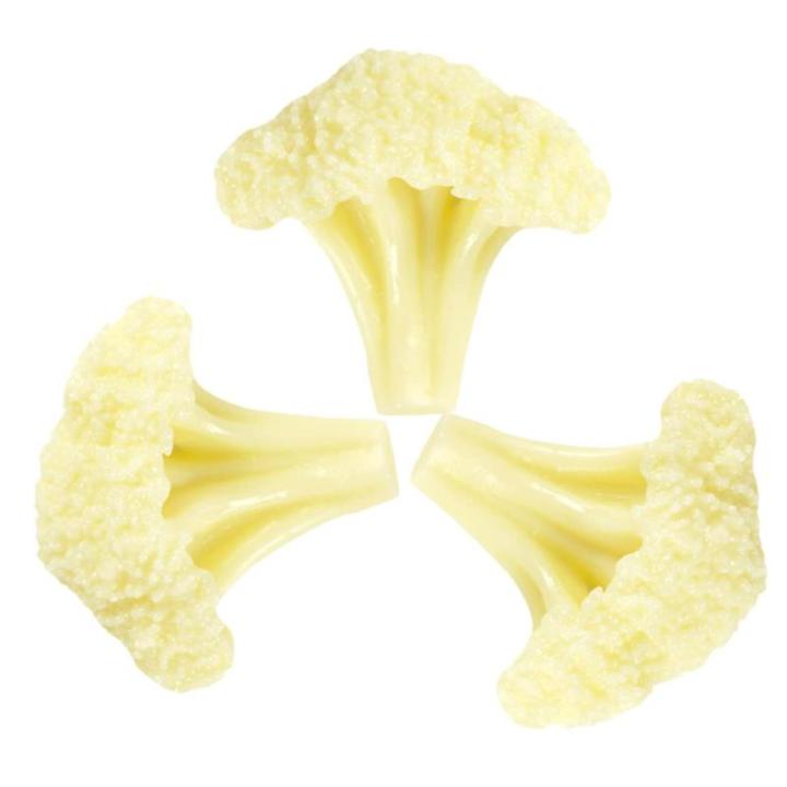 4 Sätze Blumenkohl Modell Künstliche Blumen Simuliertes Blumenkohl Modell Lebensmittelgeschäft Blumenkohl Dekor Simulation Von Gemüse Blumenkohl Gefälschte 3 Stück * 4
