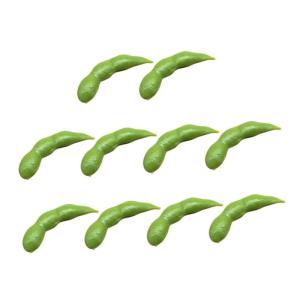 2 Sätze Emulationelle Gefälschte Früchte Pflanzliche Lebensmittel Mini Lebensmittelsimulation Sojabohne Emuliertes Lebensmittelmodell Simulation Von Gemüse 10 Stück * 2