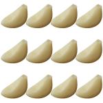 3 Sätze Simulierter Knoblauch Küchendekoartikel Simulierte Knoblauchzehen Nachgemachte Knoblauchflocken-Requisiten Simulation Gemüsedekor Gemüse-Foto-Requisite PVC 12 Stück * 