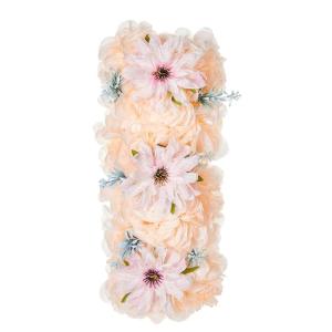 Lange künstliche Blumenarrangements, Dekorationen, Foto-Requisiten für die Hochzeitsfeier