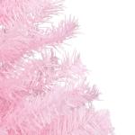 Wiederverwendbar Künstlicher Weihnachtsbaum mit Beleuchtung und Kugeln 150 cm H Christmas Tree Weihnachtsbaum Home Tannenbaum Weihnachtsdeko Christbaum Kunstbaum Halloween PVC Ros