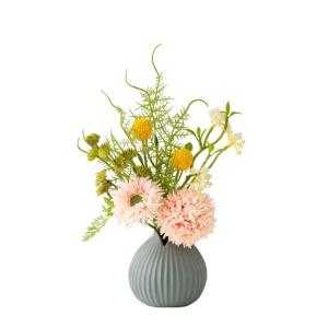 Kunstblumen Künstliche Blumen mit Topf, Kunstpflanzen, künstliche Blumen, künstliche Blumen im Topf – Blumenarrangements für die Hochzeit zu Hause für jeden Anlass