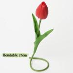10 stuks kunstbloemen, kunstbloemen, tulp, kunstbloemen, tulp, bloemenboeket, latex, bloemen, zijde, tulp, real-touch, voor thuis, feest, bruiloftsboeket, tuindecoratie