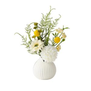 Kunstblumen Künstliche Blumen im Topf – kleine künstliche Pflanzen im Topf, Mini-Kunstpflanzen in Töpfen, Arrangement-Dekorationen für Zuhause für jeden Anlass
