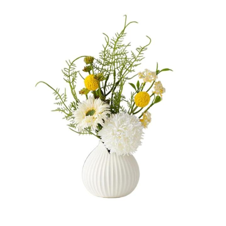 Kunstblumen Künstliche Blumen im Topf – kleine künstliche Pflanzen im Topf, Mini-Kunstpflanzen in Töpfen, Arrangement-Dekorationen für Zuhause für jeden Anlass