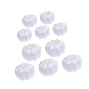 10 stuks schuimpompoenen, kunstpompoenen, oogsten, knutselen, Halloween, voor vakantie, bruiloft, modellering, wetenschappelijke projecten, feestmodellering