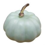 Künstlicher Jute-Kürbis für Thanksgiving-Dekoration, verschönern Sie mühelos die Herbstästhetik Ihres Hauses (hellgrau)