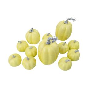 12 Pc Kürbis Herbst Deko Kürbisse Zierkürbisse Herbstdeko Herbstdekorationen Künstliche Kürbisse Für Herbst Thanksgiving Halloween Feiertagsparty Dekoration Halloween Dekorat