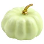 Künstlicher Jute-Kürbis für Thanksgiving-Dekoration, verschönern Sie mühelos die Herbstästhetik Ihres Hauses (hellgrün)