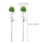 2St unechter Topiary-Ball Künstliche Grünpflanzen Formschnittkugeln Pflanzen Äste Büro künstliche Pflanzen zimmerpflanzen Pflanzen dekor künstliche grüne Blätter Weich-PVC 