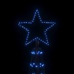 Mobili Weihnachtsbaum mit blauem Kegel, 3000 LEDs, 230 x 800 cm, Weihnachtsdekoration, Weihnachtsbaum, künstlicher Weihnachtsbaum, dünner Ständer