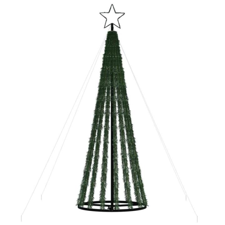 Weihnachtsbaum Kegelform Weihnachtsbaum Beleuchtung Christbaumbeleuchtung Weihnachtsbeleuchtung Weihnachtsdeko für Weihnachten, Party275 LEDs Warmweiß 180 cm