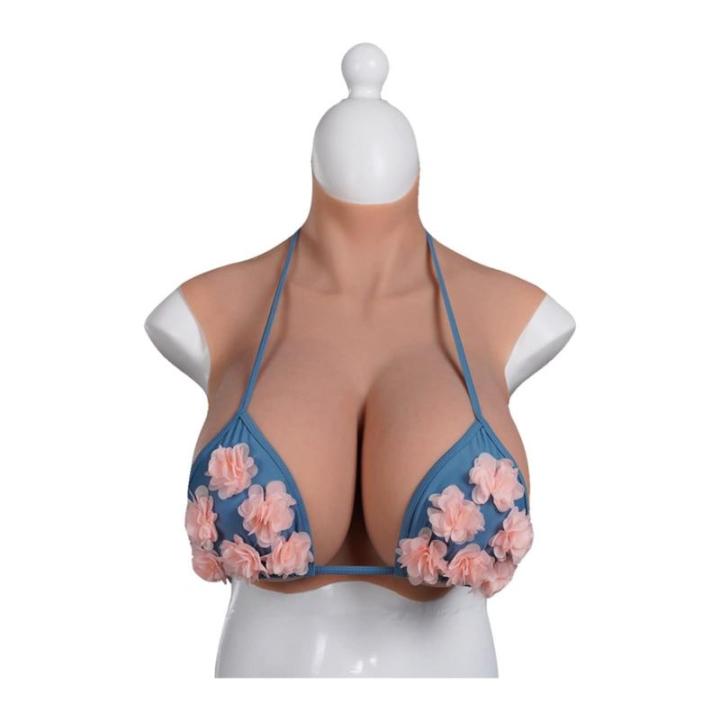 Borstprothese Siliconen Gevuld D Cup Realistische snit Natuurgetrouwe Fake Breasts Zachte Siliconen voor Crossdressers en Mastectomie Borst Enhancer 1 Ivoor