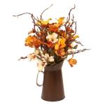 Halloween Blume Eimer Künstliche Blumen Desktop Ornament Handwerk Liefert