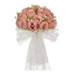 Handgefertigter künstlicher Rosenstrauß für die Hochzeitsfotografie