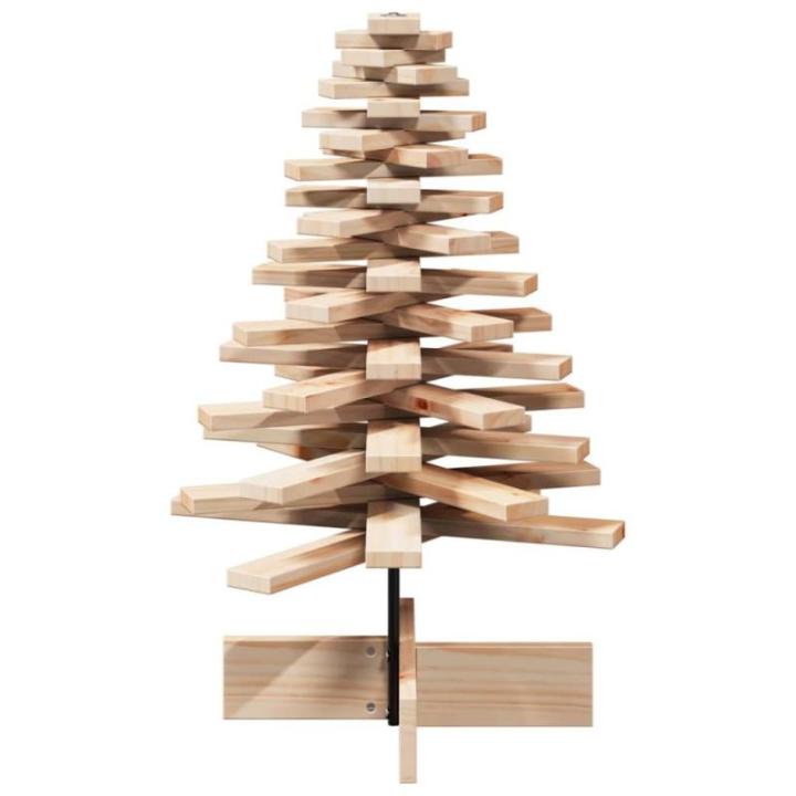 Weihnachtsbaum, Tannenbaum Holz zum Schmücken, Christbaum Holzbaum DIY Weihnachten Dekoration, Dekobaum Weihnachtsdeko, 80cm Massivholz Kiefer