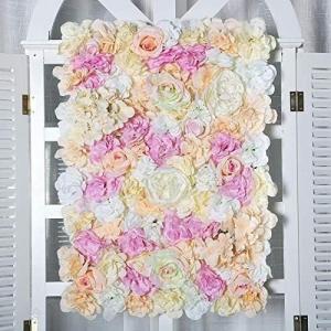 Künstliche Blumenwand, Künstliche Blumenwand Aus Seidenrose, Verwendet Für Hochzeiten, Rayon-Blumenwand, Verwendet Für Partys, Kirchenwände, Bühnenhintergrund(D,3m*3m)