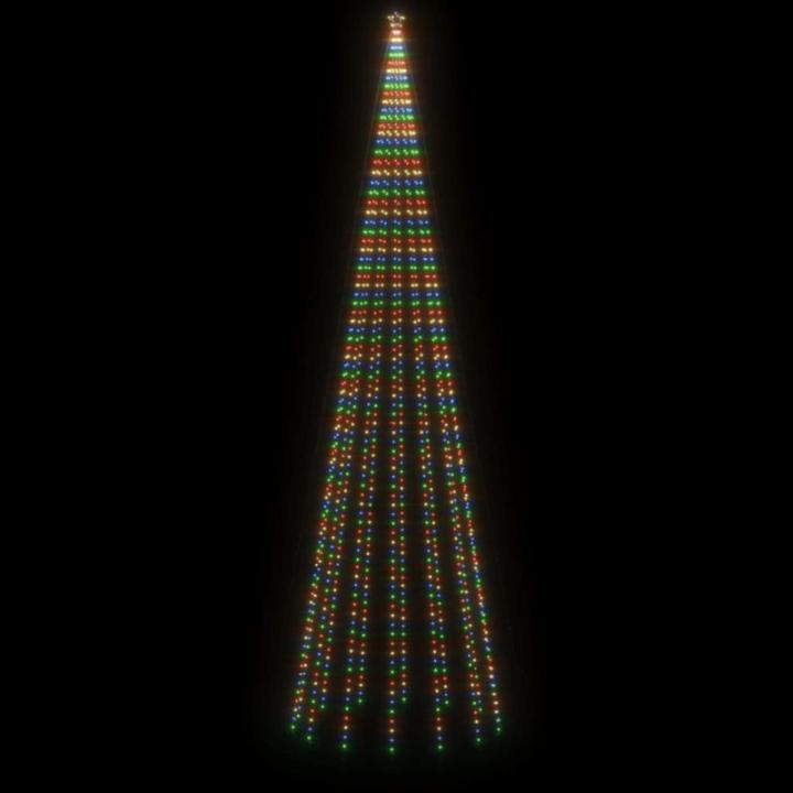 LED Weihnachtsbaum Aussen Kegelform Weihnachtsbaum Metall Mehrfarbig 1134 LEDs Tannenbaum Lichterbaum Weihnachtsdeko Aussen Weihnachtsbaum Tanne Groß 800 cm