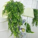 4 stuks kunstplanten, realistische klimop, 90 cm lengte, hangende kunstplanten, planten, plastic planten voor binnen en buiten, kunstplant voor decoratie thuis, keuken, tuin, kanto