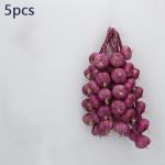 Realistisches Design, Halloween-Knoblauch-Dekoration, leichtes und stabiles Material (lila Knoblauch)