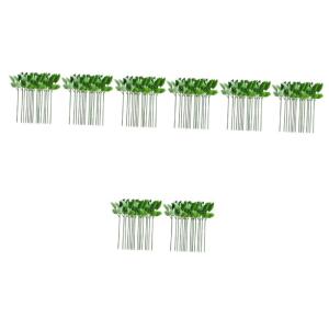 160 STK Rosenstiel künstliche blüten Artificial künstliche Blumenbündel simulierter Blütenstiel künstliche Rosen grüner Blumenstieldraht künstlicher Pflanzenstamm Kunststof