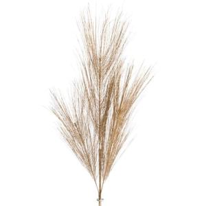 künstlicher Seidenkiefernzweig/Kieferzweig Höhe ca. 80 cm (Gold)