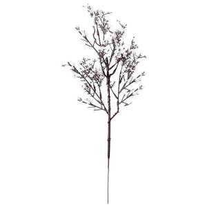 Künstliches Blumenarrangement,Künstlicher Blumens Baby Breath Seide mit langen hohen Stiel Europäische Kunst Dekor gefälschte Blumen natürliche Gypsophila Zweige(White)