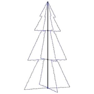 Weihnachtskegelbaum Weihnachtsbaum Lichterbaum Beleuchtet Dekobaum Weihnachtsdeko Lichterkette Beleuchtung 300 LEDs Indoor Outdoor 120x220cm