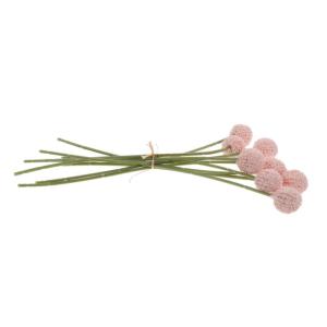 1Stk Simulierte Kugelchrysantheme Dekoration für zu Hause lebendiges Gänseblümchen-Bouquet-Dekor künstliche Blumen künstliche blüten Blumenarrangement Strauß Indoor-Blumenst