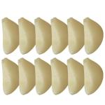 3 Sätze Simulierter Knoblauch Küchendekoartikel Simulierte Knoblauchzehen Nachgemachte Knoblauchflocken-Requisiten Simulation Gemüsedekor Gemüse-Foto-Requisite PVC 12 Stück * 