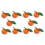 3 Sätze Gefälschte Fruchtmodelle Kunstobst Künstliche Früchte Obstkörbe Falsches Obst Schüssel Vasenfüller Früchte Nachahmung Von Orangen Schaum Künstliche Frucht PVC 10 S